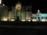 14 Lecce, Domplatz bei Nacht